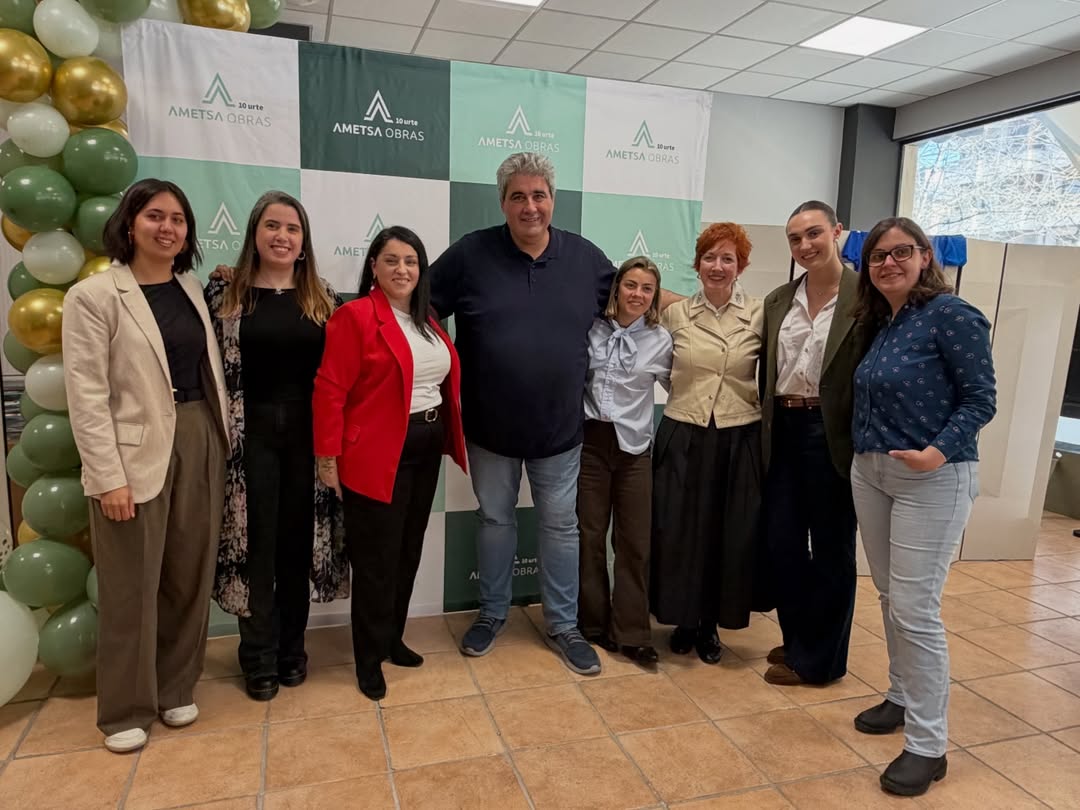 Ametsa Obras celebra su décimo aniversario